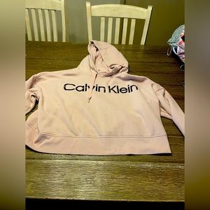 Calvin Klein crop hoodie size xxl